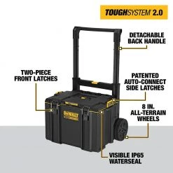 DEWALT TOUGHSYSTEM 2.0 24 in. Mobile Tool Box -DEWALT Shop black dewalt modular tool storage systems dwst08450 40 1000