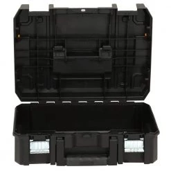 DEWALT TSTAK II 13 in. Stackable Flat Top Tool Storage Case -DEWALT Shop black dewalt modular tool storage systems dwst17807 66 1000
