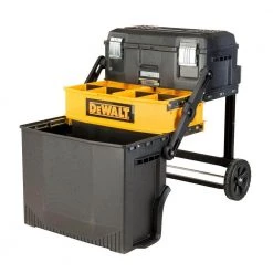 DEWALT 16 in. 4-in-1 Cantilever Tool Box Mobile Work Center -DEWALT Shop black dewalt portable tool boxes dwst20880 a0 1000