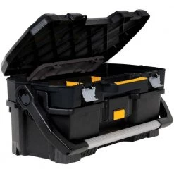 DEWALT 24 in. 2-in-1 Tote with Removable Power Tool Case -DEWALT Shop black dewalt portable tool boxes dwst24070 66 1000