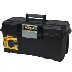 DEWALT 24 in. 1-Touch Latch Tool Box -DEWALT Shop black dewalt portable tool boxes dwst24082 1f 1000
