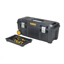 DEWALT 28 in. 12 Gal. Mobile Tool Box -DEWALT Shop black dewalt portable tool boxes dwst28100d 4f 1000