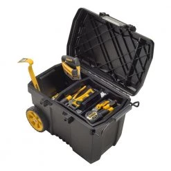 DEWALT 25 in. 15 Gal. Mobile Tool Box -DEWALT Shop black dewalt portable tool boxes dwst33090 77 1000