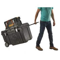 DEWALT Tough Chest 38 in. 63 Gal. Mobile Tool Box -DEWALT Shop black dewalt portable tool boxes dwst38000 77 1000