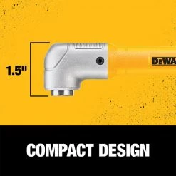 DEWALT MAXFIT Right Angle Magnetic Attachment -DEWALT Shop dewalt bit holders extensions dwara60 1d 1000