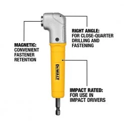 DEWALT MAXFIT Right Angle Magnetic Attachment -DEWALT Shop dewalt bit holders extensions dwara60 a0 1000