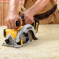 DEWALT 20-Volt MAX Cordless 6-1/2 in. Circular Saw (Tool-Only) -DEWALT Shop dewalt circular saws dcs391b 4f 1000