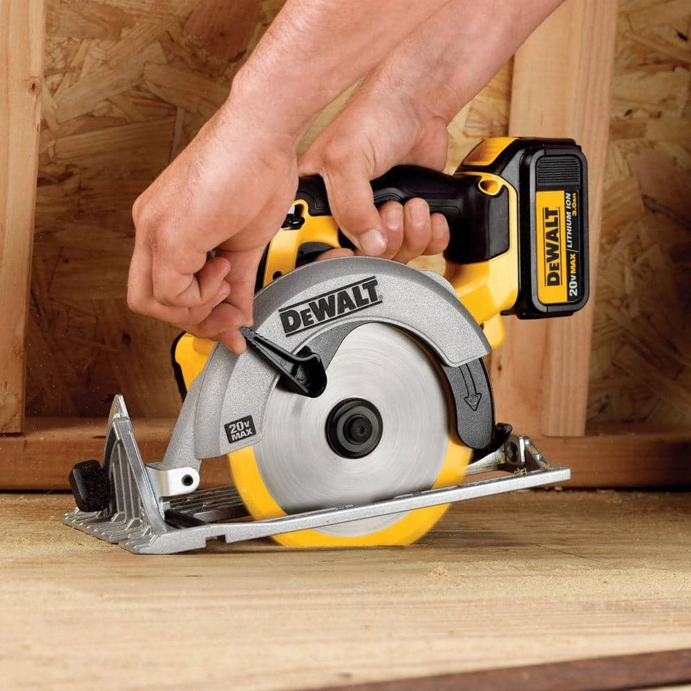 DEWALT 20-Volt MAX Cordless 6-1/2 in. Circular Saw with (1) 20-Volt Battery 3.0Ah 11 DEWALT 20-Volt MAX Cordless 6-1/2 in. Circular Saw with (1) 20-Volt Battery 3.0Ah - Image 11