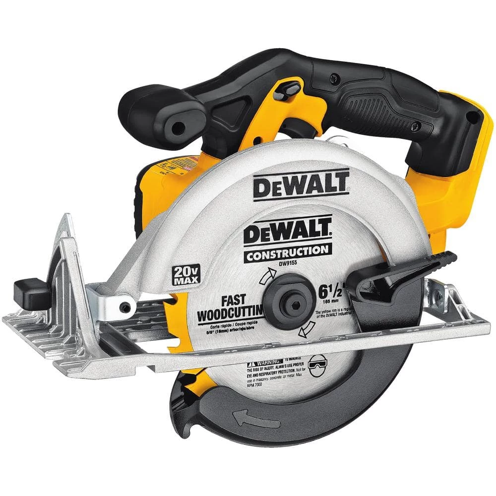 DEWALT 20-Volt MAX Cordless 6-1/2 in. Circular Saw with (1) 20-Volt Battery 3.0Ah 2 DEWALT 20-Volt MAX Cordless 6-1/2 in. Circular Saw with (1) 20-Volt Battery 3.0Ah - Image 2
