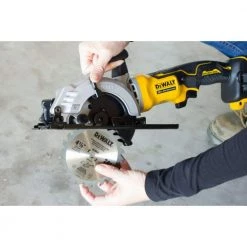 DEWALT ATOMIC 20-Volt MAX Cordless Brushless 4-1/2 in. Circular Saw (Tool-Only) -DEWALT Shop dewalt circular saws dcs571b 76 1000