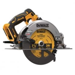DEWALT 20-Volt MAX Cordless Brushless 7-1/4 in. Circular Saw with FLEXVOLT ADVANTAGE (Tool Only) -DEWALT Shop dewalt circular saws dcs573b 1d 1000