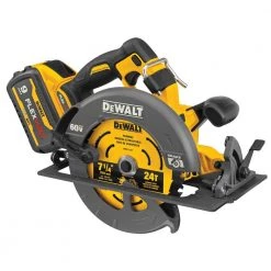 DEWALT FLEXVOLT 60-Volt MAX Cordless Brushless 7-1/4 in. Circular Saw with Brake with (1) FLEXVOLT 9.0Ah Battery 16 DEWALT FLEXVOLT 60-Volt MAX Cordless Brushless 7-1/4 in. Circular Saw with Brake with (1) FLEXVOLT 9.0Ah Battery -DEWALT Shop dewalt circular saws dcs578x1 a0 1000