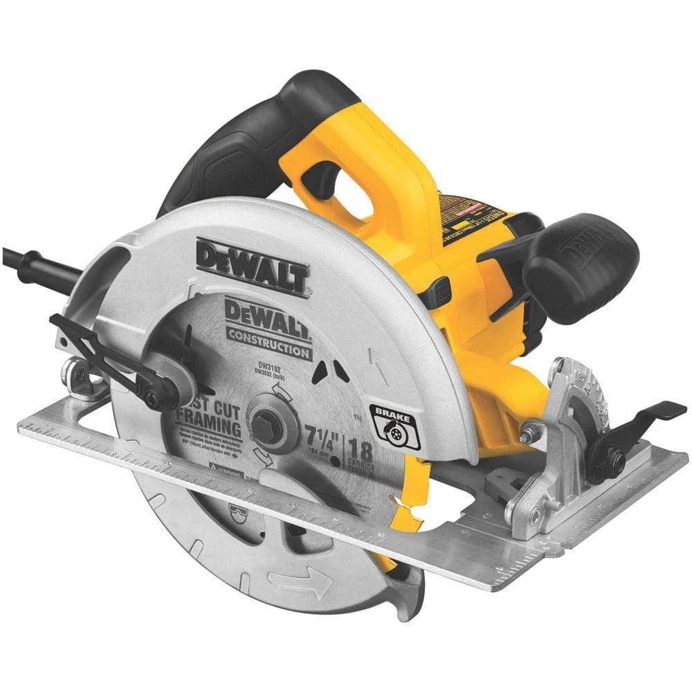 DEWALT 15 Amp 7-1/4 in. Lightweight Circular Saw with Electric Brake 9 DEWALT 15 Amp 7-1/4 in. Lightweight Circular Saw with Electric Brake - Image 9
