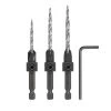 DEWALT Steel Countersink Set (3-Piece)