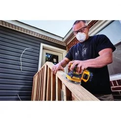 DEWALT 20-Volt MAX XR Cordless Brushless 5 in. Random Orbital Sander with (1) 20-Volt Battery 2.0Ah & Charger -DEWALT Shop dewalt disc sanders dcw210d1 1f 1000