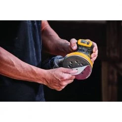 DEWALT 20-Volt MAX XR Cordless Brushless 5 in. Random Orbital Sander with (1) 20-Volt Battery 2.0Ah & Charger -DEWALT Shop dewalt disc sanders dcw210d1 66 1000