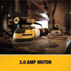 DEWALT 3 Amp Corded 5 in. Random Orbital Hook and Loop Sander -DEWALT Shop dewalt disc sanders dwe6421k 40 1000