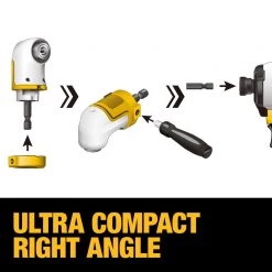 DEWALT Modular Right Angle Attachment -DEWALT Shop dewalt drill attachments dwamra a0 1000