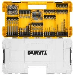 DEWALT MAXFIT Black and Gold Impact Ready Metal Drill and Steel Screwdriving Bit Set (120-Piece) -DEWALT Shop dewalt drill bit combination sets dwamf120set 1d 1000