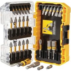 DEWALT MAXFIT Screwdriving Set with Sleeve (30-Piece) -DEWALT Shop dewalt drill bit combination sets dwamf30 66 1000