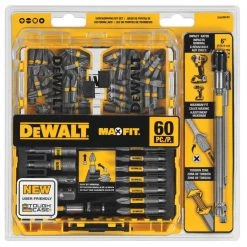 DEWALT MAXFIT Screwdriving Set (60-Piece) -DEWALT Shop dewalt drill bit combination sets dwamf60 a0 1000