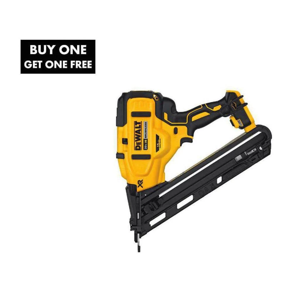 DEWALT 20-Volt MAX XR Lithium-Ion Cordless 15-Gauge Angled Finish Nailer (Tool-Only) 1 DEWALT 20-Volt MAX XR Lithium-Ion Cordless 15-Gauge Angled Finish Nailer (Tool-Only)
