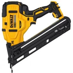 DEWALT 20V MAX XR Lithium-Ion 15-Gauge Cordless Angled Finish Nailer with (2) 2.0Ah Battery Packs -DEWALT Shop dewalt finishing nailers dcn650b203 c3 1000