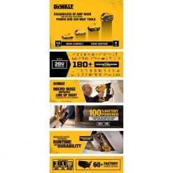 DEWALT 20-Volt Max Lithium-Ion Cordless 15-Gauge Finish Nailer -DEWALT Shop dewalt finishing nailers dcn650d1 76 1000