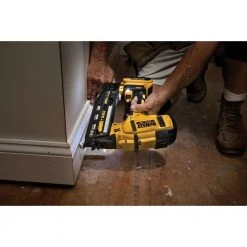 DEWALT 20-Volt Max 16-Gauge Cordless Angled Finish Nailer Kit -DEWALT Shop dewalt finishing nailers dcn660d1 d4 1000
