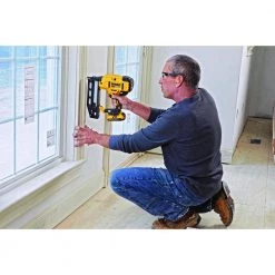 DEWALT 20-Volt MAX XR 16-Gauge Lithium-Ion Cordless Finish Nailer (Tool-Only) -DEWALT Shop dewalt finishing nailers dcn662b 40 1000