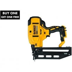 DEWALT 20-Volt MAX XR 16-Gauge Lithium-Ion Cordless Finish Nailer (Tool-Only)