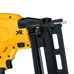 DEWALT 20-Volt MAX Lithium-Ion Cordless XR 16-Gauge Finish Nailer with 20-Volt Maximum 2.0Ah Compact Lithium-Ion Battery -DEWALT Shop dewalt finishing nailers dcn662bw203 1d 1000