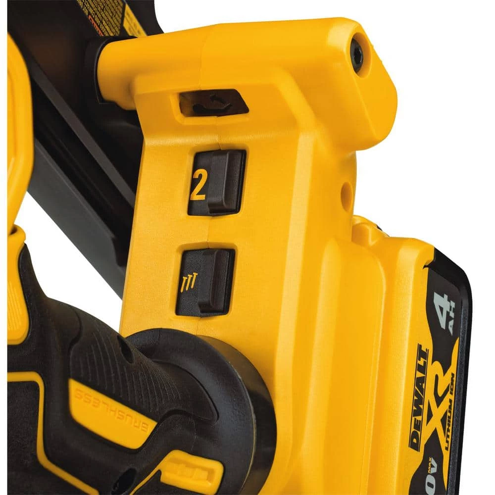 DEWALT 20-Volt MAX XR Lithium-Ion Cordless Brushless 2-Speed 21° Plastic Collated Framing Nailer (Tool Only) 5 DEWALT 20-Volt MAX XR Lithium-Ion Cordless Brushless 2-Speed 21° Plastic Collated Framing Nailer (Tool Only) - Image 5