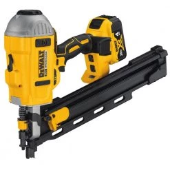 DEWALT 20-Volt MAX XR Lithium-Ion Cordless Brushless 2-Speed 21° Plastic Collated Framing Nailer with 4Ah Battery and Charger -DEWALT Shop dewalt framing nailers dcn21plm1 1d 1000