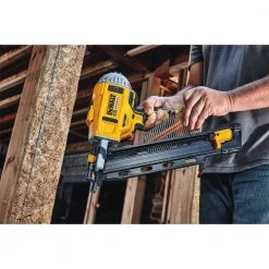DEWALT 20-Volt MAX XR Lithium-Ion Cordless Brushless 2-Speed 21° Plastic Collated Framing Nailer with 4Ah Battery and Charger -DEWALT Shop dewalt framing nailers dcn21plm1 31 1000