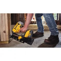 DEWALT 20-Volt MAX XR Lithium-Ion Cordless Brushless 2-Speed 21° Plastic Collated Framing Nailer with 4Ah Battery and Charger -DEWALT Shop dewalt framing nailers dcn21plm1 fa 1000