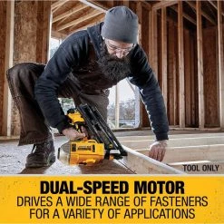 DEWALT 20-Volt MAX XR Lithium-Ion Cordless Brushless 2-Speed 30° Paper Collated Framing Nailer (Tool-Only) -DEWALT Shop dewalt framing nailers dcn692b a0 1000