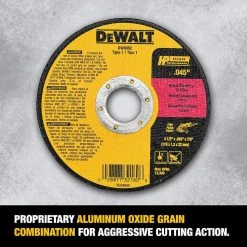 DEWALT 4-1/2 in. x 0.045 in. x 7/8 in. Metal and Stainless Cutting Wheel (5-Pack) -DEWALT Shop dewalt grinding wheels cut off wheels dw8062b5 a0 1000