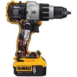 DEWALT 20-Volt MAX XR Cordless Brushless 3-Speed 1/2 in. Hammer Drill with (2) 20-Volt 5.0Ah Batteries & Charger 20 DEWALT 20-Volt MAX XR Cordless Brushless 3-Speed 1/2 in. Hammer Drill with (2) 20-Volt 5.0Ah Batteries & Charger -DEWALT Shop dewalt hammer drills dcd996p2 4f 1000