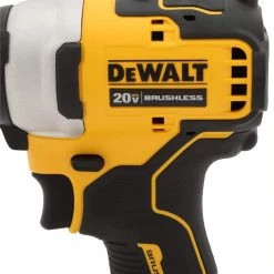 DEWALT ATOMIC 20-Volt MAX Cordless Brushless Compact 1/4 in. Impact Driver, (2) 20-Volt 1.3Ah Batteries, Charger & Bag -DEWALT Shop dewalt impact drivers dcf809c2 66 1000