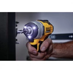 DEWALT ATOMIC 20-Volt MAX Cordless Brushless Compact 1/4 in. Impact Driver, (2) 20-Volt 1.3Ah Batteries, Charger & Bag -DEWALT Shop dewalt impact drivers dcf809c2 76 1000