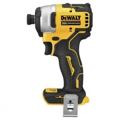 DEWALT ATOMIC 20-Volt MAX Cordless Brushless Compact 1/4 in. Impact Driver, (2) 20-Volt 1.3Ah Batteries, Charger & Bag -DEWALT Shop dewalt impact drivers dcf809c2 d4 1000