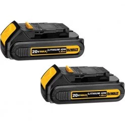 DEWALT 20-Volt MAX Cordless 1/4 in. Impact Driver, (2) 20-Volt 1.3Ah Batteries, Charger & Bag -DEWALT Shop dewalt impact drivers dcf885c2 1d 1000