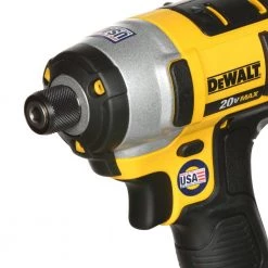 DEWALT 20-Volt MAX Cordless 1/4 in. Impact Driver, (2) 20-Volt 1.3Ah Batteries, Charger & Bag -DEWALT Shop dewalt impact drivers dcf885c2 4f 1000