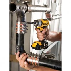 DEWALT 20-Volt MAX Cordless 1/4 in. Impact Driver, (2) 20-Volt 1.3Ah Batteries, Charger & Bag -DEWALT Shop dewalt impact drivers dcf885c2 fa 1000