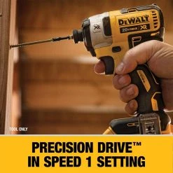 DEWALT 20-Volt MAX XR Cordless Brushless 3-Speed 1/4 in. Impact Driver (Tool-Only) -DEWALT Shop dewalt impact drivers dcf887b 1d 1000