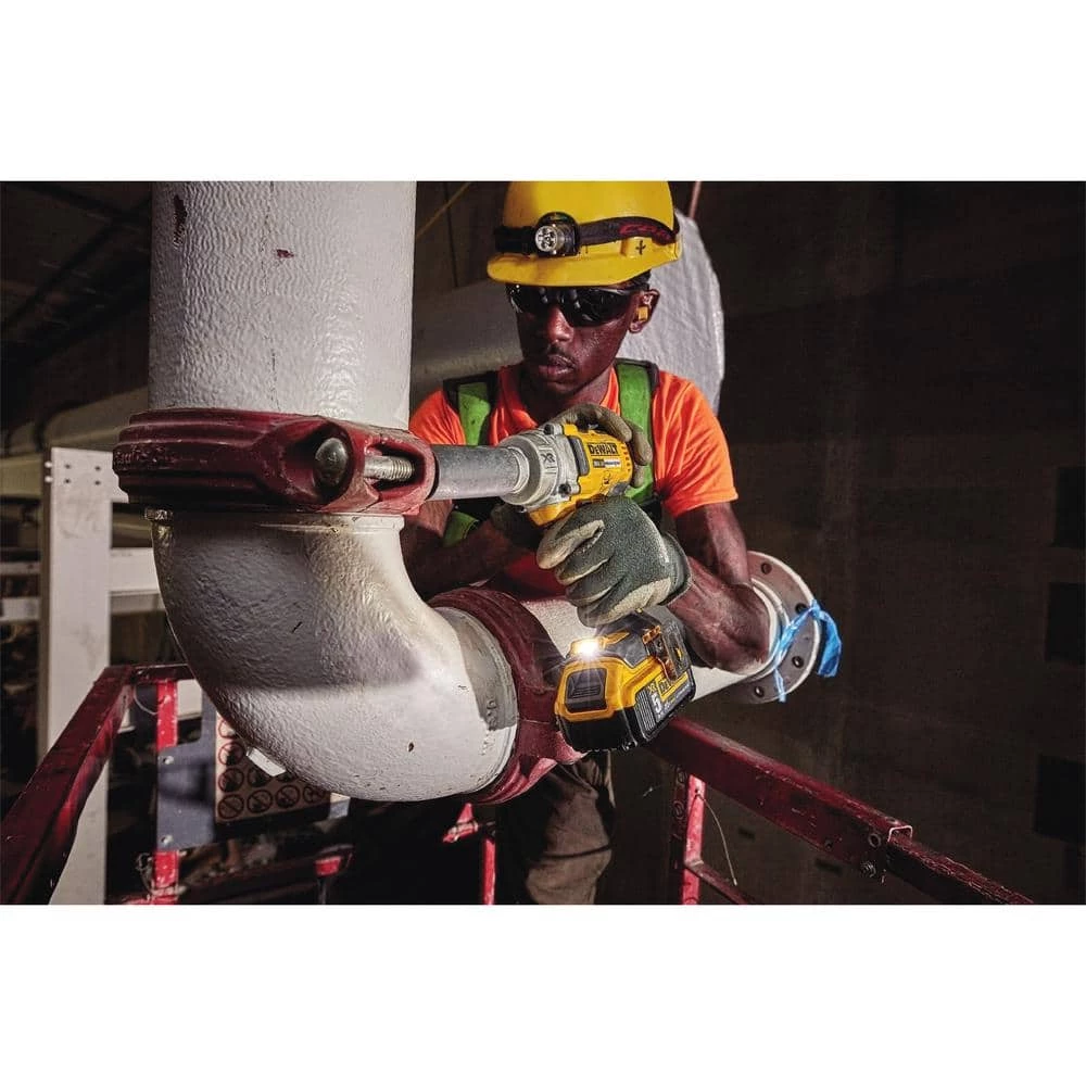 DEWALT 20-Volt MAX XR Cordless Brushless 1/2 in. Mid-Range Impact Wrench with Detent Pin Anvil (Tool-Only) 10 DEWALT 20-Volt MAX XR Cordless Brushless 1/2 in. Mid-Range Impact Wrench with Detent Pin Anvil (Tool-Only) - Image 10