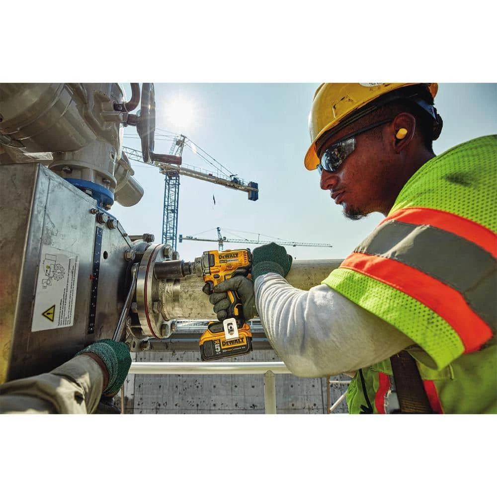 DEWALT 20-Volt MAX XR Cordless Brushless 1/2 in. Mid-Range Impact Wrench with Detent Pin Anvil (Tool-Only) 6 DEWALT 20-Volt MAX XR Cordless Brushless 1/2 in. Mid-Range Impact Wrench with Detent Pin Anvil (Tool-Only) - Image 6