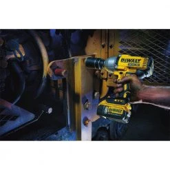DEWALT 20-Volt MAX XR Cordless Brushless 1/2 in. High Torque Impact Wrench with Detent Pin Anvil, (1) 20-Volt 4.0Ah Battery -DEWALT Shop dewalt impact wrenches dcf899m1 fa 1000