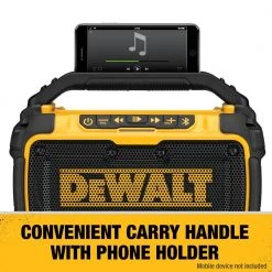 DEWALT 20-Volt MAX Bluetooth Speaker -DEWALT Shop dewalt jobsite audio dcr010 1d 1000